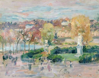 Landskab i Tours, 1892